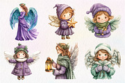 Winter Snow Angel Clipart, an Illustration by Dream Creation (Thumbnail 6 of 7)