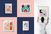 Modern Love Wall Art Creator, a Decorative Illustration by Leleka.Store (Thumbnail 11 of 16)