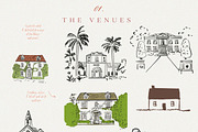 Handmade Quirky Wedding Map Creator, an Object Graphic by Laras Wonderland (Thumbnail 9 of 14)