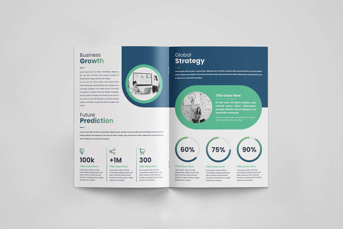 Business Magazine Brochure Template, a Brochure Template by zahidhossainalif (Photo 7 of 7)