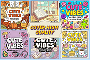 Bold and Easy Cute Vibes Coloring Pa, a Decorative Illustration by Ink Gallery (Thumbnail 4 of 4)