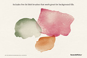 Vector Watercolor Brushes, a Brush Add-On by Komet & Flicker (Thumbnail 13 of 13)