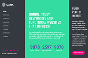 Dark WordPress Theme & Templates, a WordPress Template by Visualmodo (Thumbnail 4 of 15)