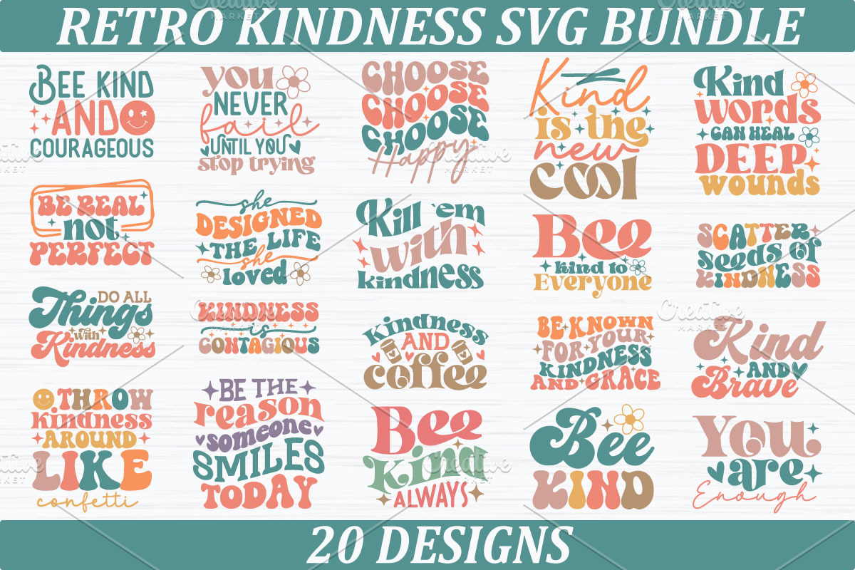 Retro Christmas SVG Bundle, a Graphic by akazaddesign (Photo 1 of 15)