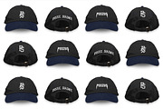 Dad Hat Mockups, a Hat Mockup by Pixel Sauce™ (Thumbnail 2 of 5)