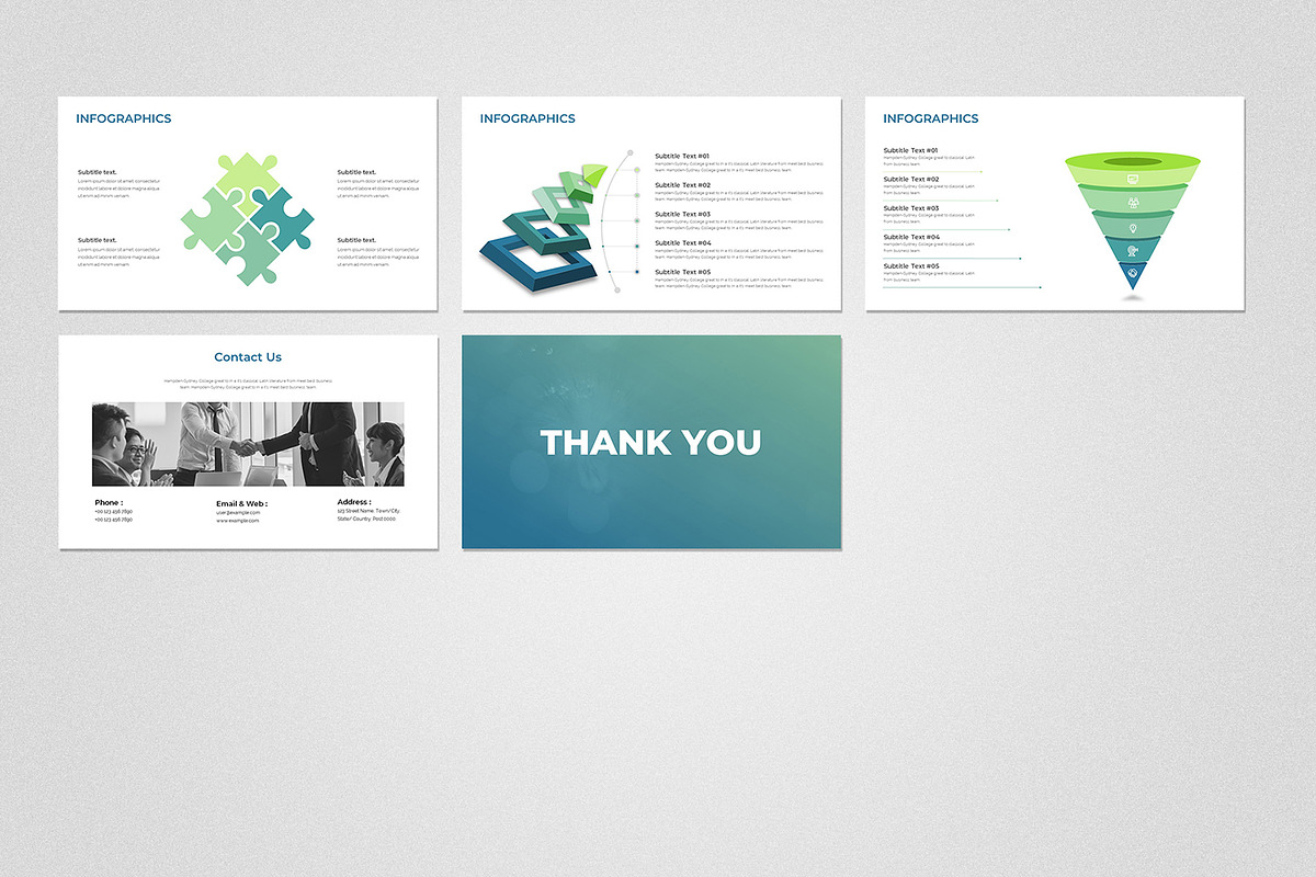Annual Report Google Slides Template, a Presentation Template by Design Vault (Photo 8 of 8)