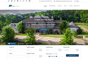Real Estate Responsive Template, a Bootstrap Template by auroraruggieri (Thumbnail 1 of 12)