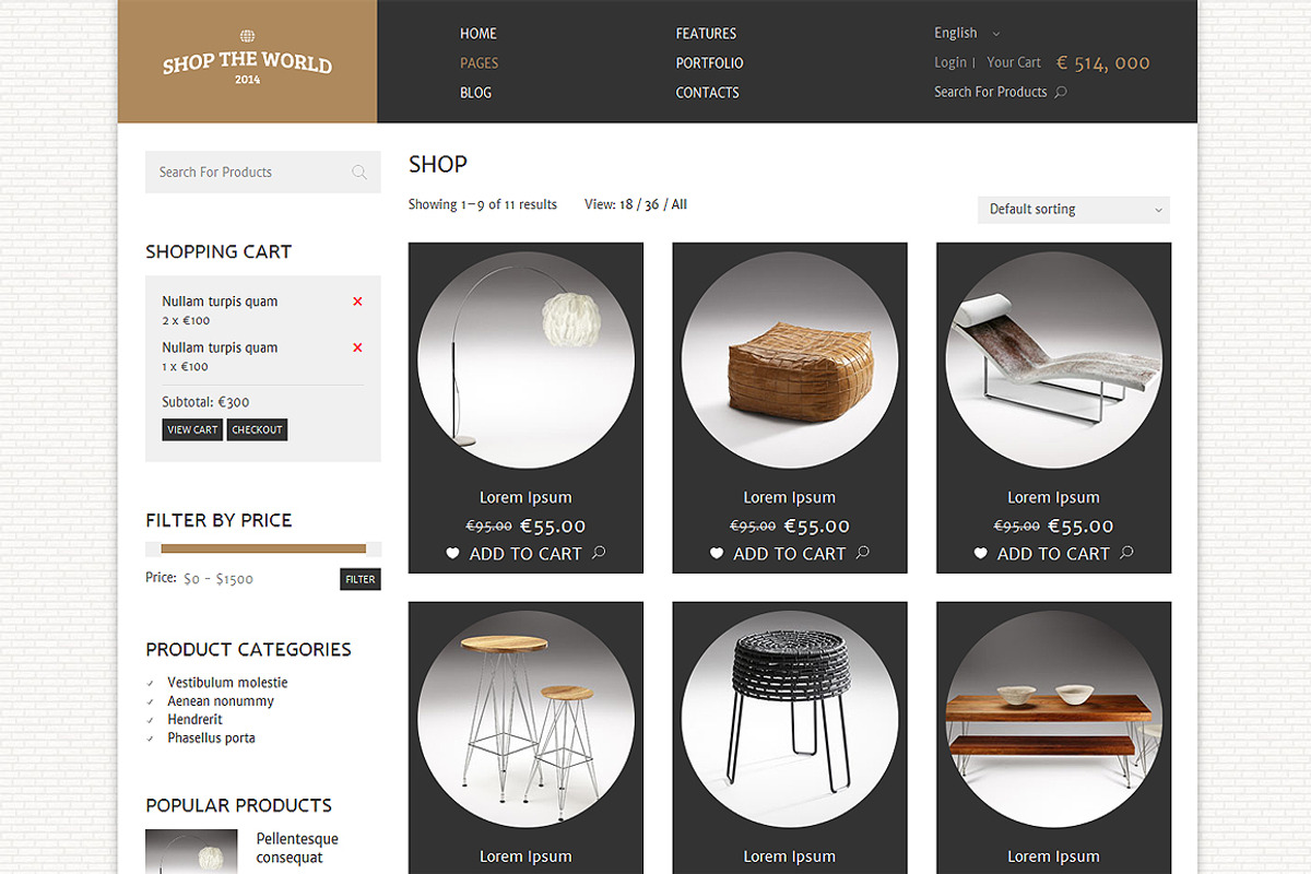 Shop The World Bootstrap Site Theme, a Bootstrap Template by IceTemplates (Photo 2 of 3)