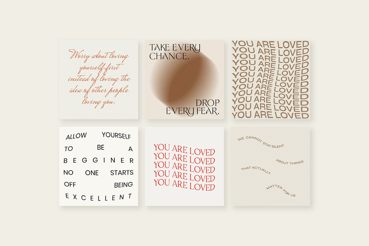 700 Bundle Instagram Quotes PS, a Social Media Template by Feel This (Photo 7 of 18)
