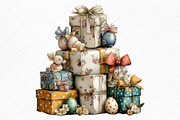 Whimsical Easter Clipart Png, an Illustration by Craft Nest (Thumbnail 11 of 11)
