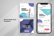 Medical Healthcare Social Media Post, a Social Media Template by Rahardi Creative (Thumbnail 5 of 6)