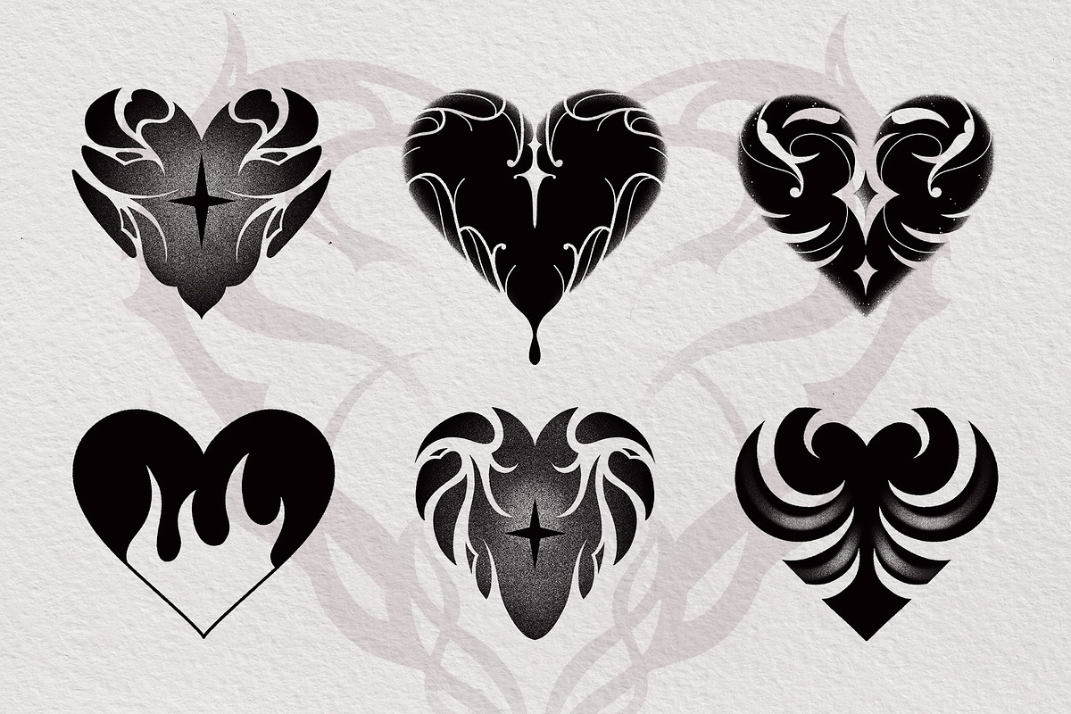 Gothic Valentine's, an Object Graphic by Vicccky (Photo 4 of 8)