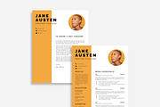 Creative Resume Template With Photo, a Resume Template by DesignStudioTeti (Thumbnail 2 of 9)