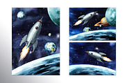 Mysterious Cosmos, an Illustration by Daria Ustiugova (Thumbnail 16 of 27)