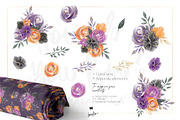 Cute Halloween Witch Ghost Clipart, a Seasonal Illustration by KaramfilaS (Thumbnail 8 of 9)