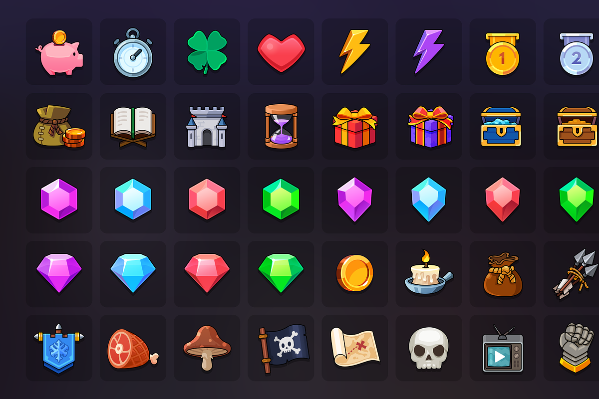 GUI Pro - Fantasy RPG, an UI Kit Template by LAYERLAB (Photo 8 of 59)
