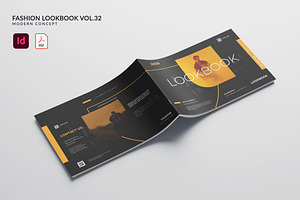 Fashion Lookbook Vol.32, a Magazine Template by Bewalrus Studio