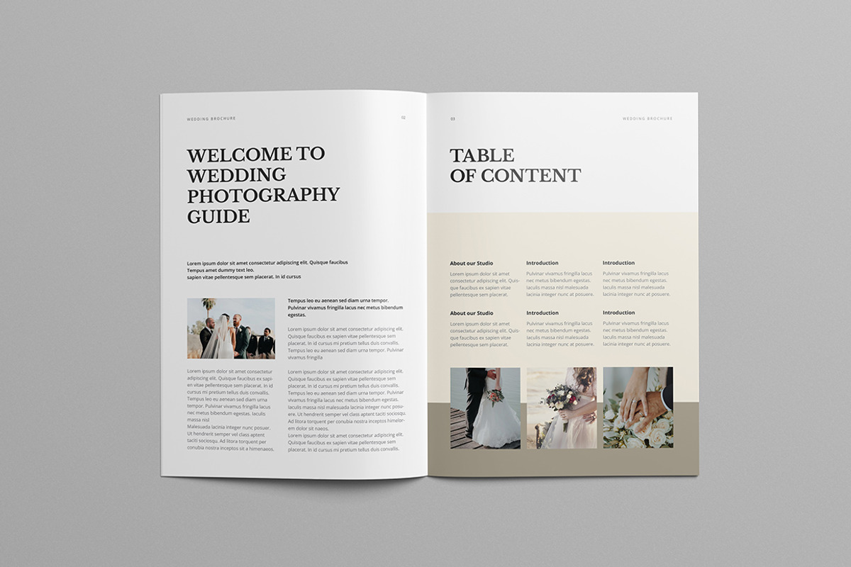 Wedding Photography Brochure | Word, a Brochure Template by HiveArts (Photo 2 of 9)