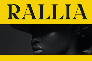 Rallia Modern Classic Serif