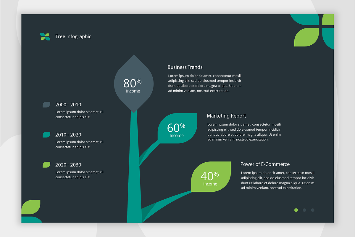 Tree Infographic Template, a Templates & Theme by Bartama Graphic (Photo 2 of 4)