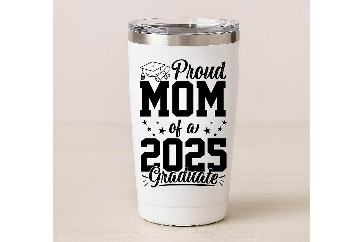 Proud Mom Graduate 2025 Svg, an Object Graphic by Digi_Design_World (Photo 3 of 7)