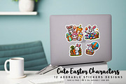 Cute Easter Characters, a Seasonal Illustration by Digital Art Creations (Thumbnail 5 of 6)