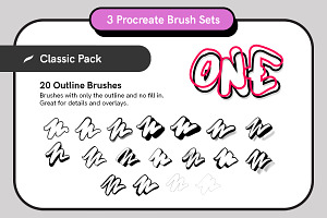 Outline Pack - Outline Brushes