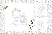 Vector Easter Doodle Collection, an Illustration by Chloe's Illustrations (Thumbnail 2 of 11)
