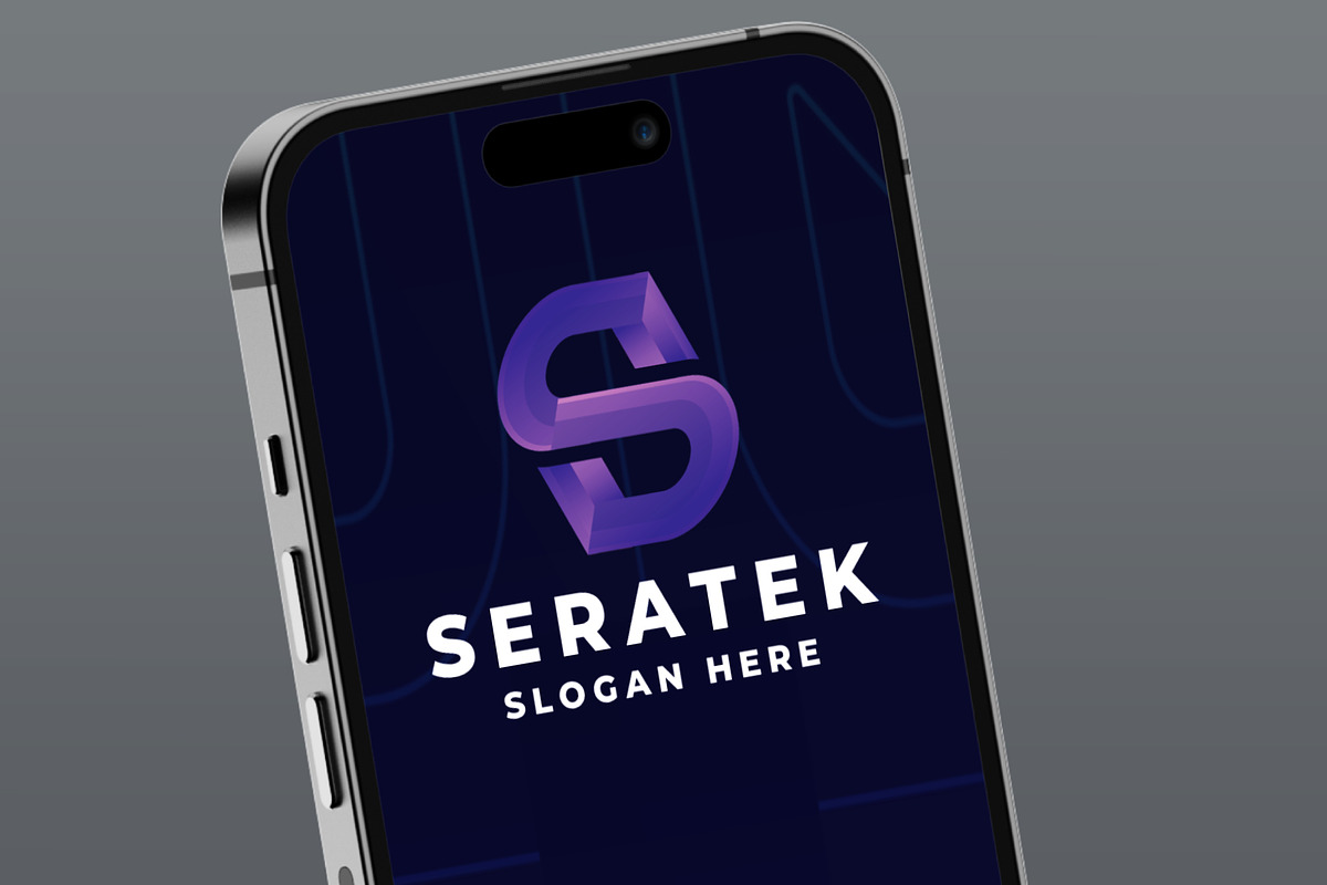 3D Geometric Letter S Logo, a Branding & Logo Template by Design_Planet (Photo 2 of 3)