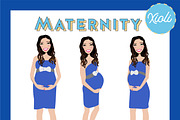 Maternity Pregnant Portrait Creator, a Person Illustration by Lauren Lesley Studio (Thumbnail 44 of 45)