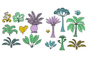 PALM, a Pattern Graphic by Tanya Akhmett (Thumbnail 2 of 6)