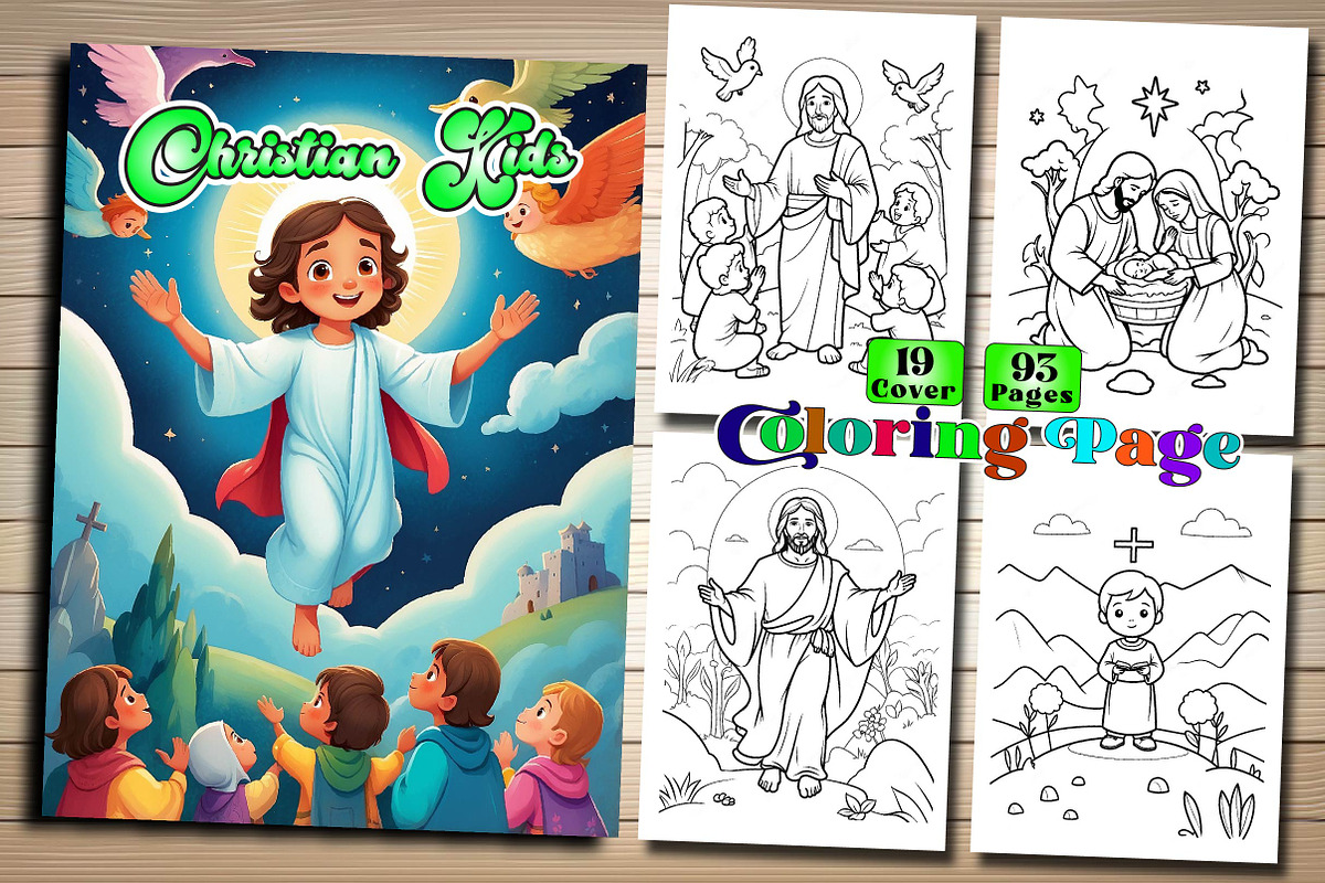 Christian Kids Coloring Pages -Kids, an Arts & Entertainment Photo by Wow Magic (Photo 1 of 3)