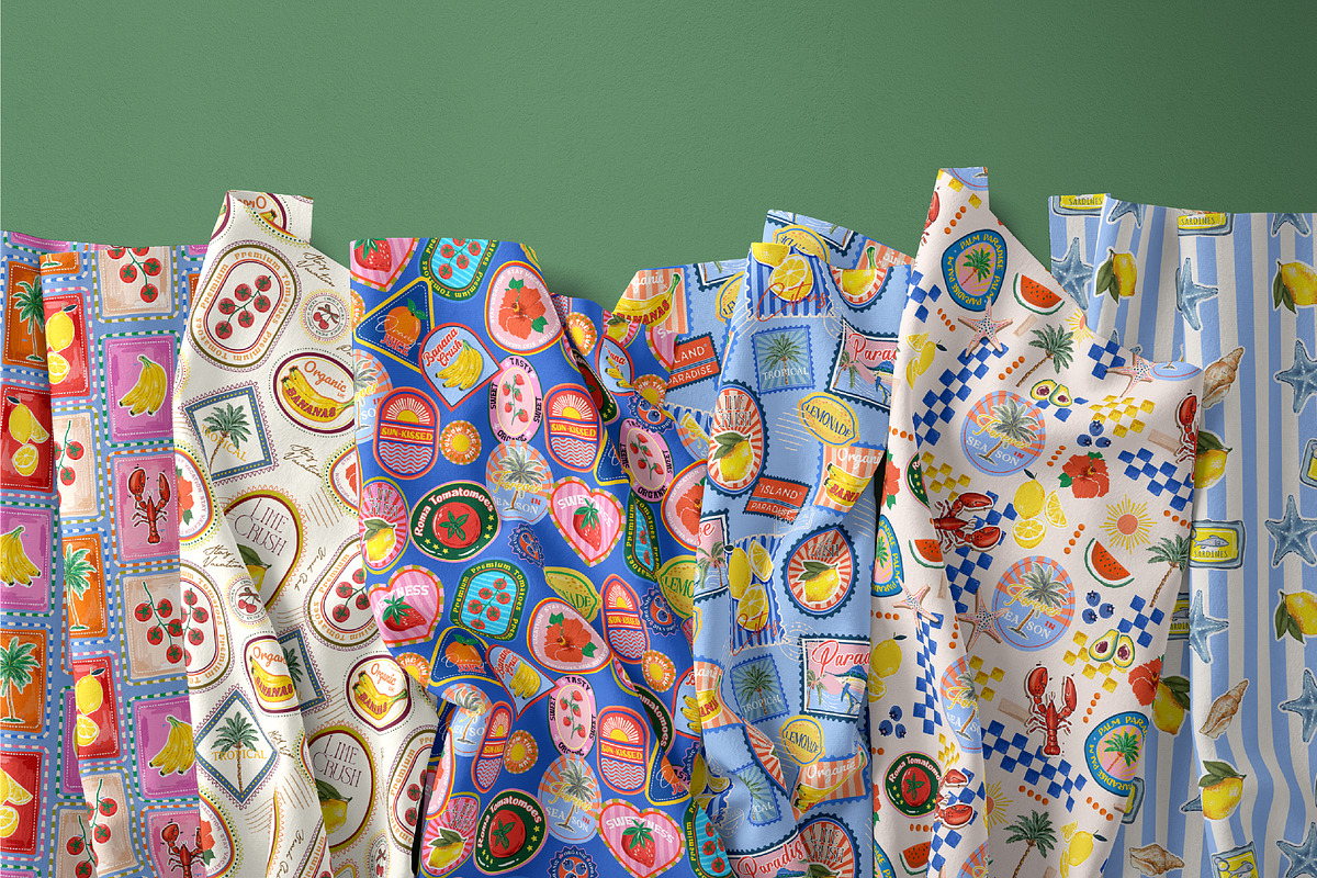 Tropical Bliss, a Pattern Graphic by MSNTY STUDIOX (Photo 11 of 31)