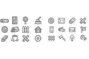 Collection of wooden elements and, an Object Illustration by ZinetroN