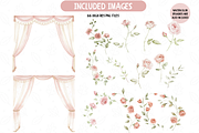 Tiny Ballerina Clipart Set, an Illustration by TatiMockup (Thumbnail 5 of 6)