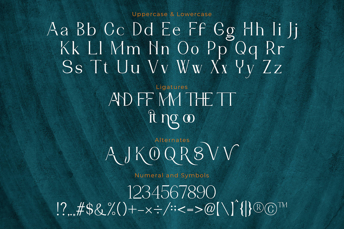 Kittova | An Elegant Serif Font, a Serif Font by Andrimada Creative (Photo 12 of 12)