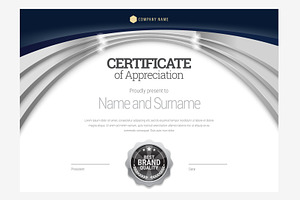 Certificate391. Diploma template