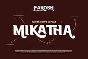 Farosh - Display Font, a Handwritten Font by trabaskriya (Thumbnail 3 of 13)