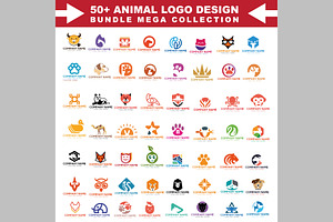 50+ Animal Logo Bundle Wild Design, a Branding & Logo Template by ArmanHossen75