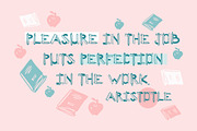 Rulers and Pencils Font, a Font by M.C. Iglesias (Thumbnail 8 of 10)