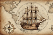 43 PNG Vintage Atlas Background, a Background Graphic by adenpinkstore (Thumbnail 35 of 40)