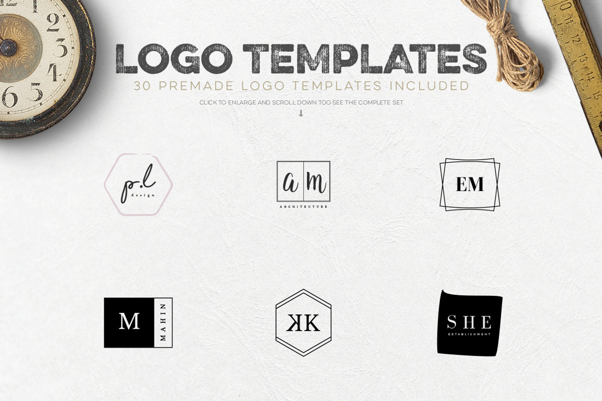 Logo Creation Kit Bundle Edition, a Branding & Logo Template by Graphicdome