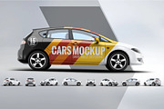 Hatchback Mock-Up, an Advertising Mockup by Se٧enStudio (Thumbnail 2 of 7)