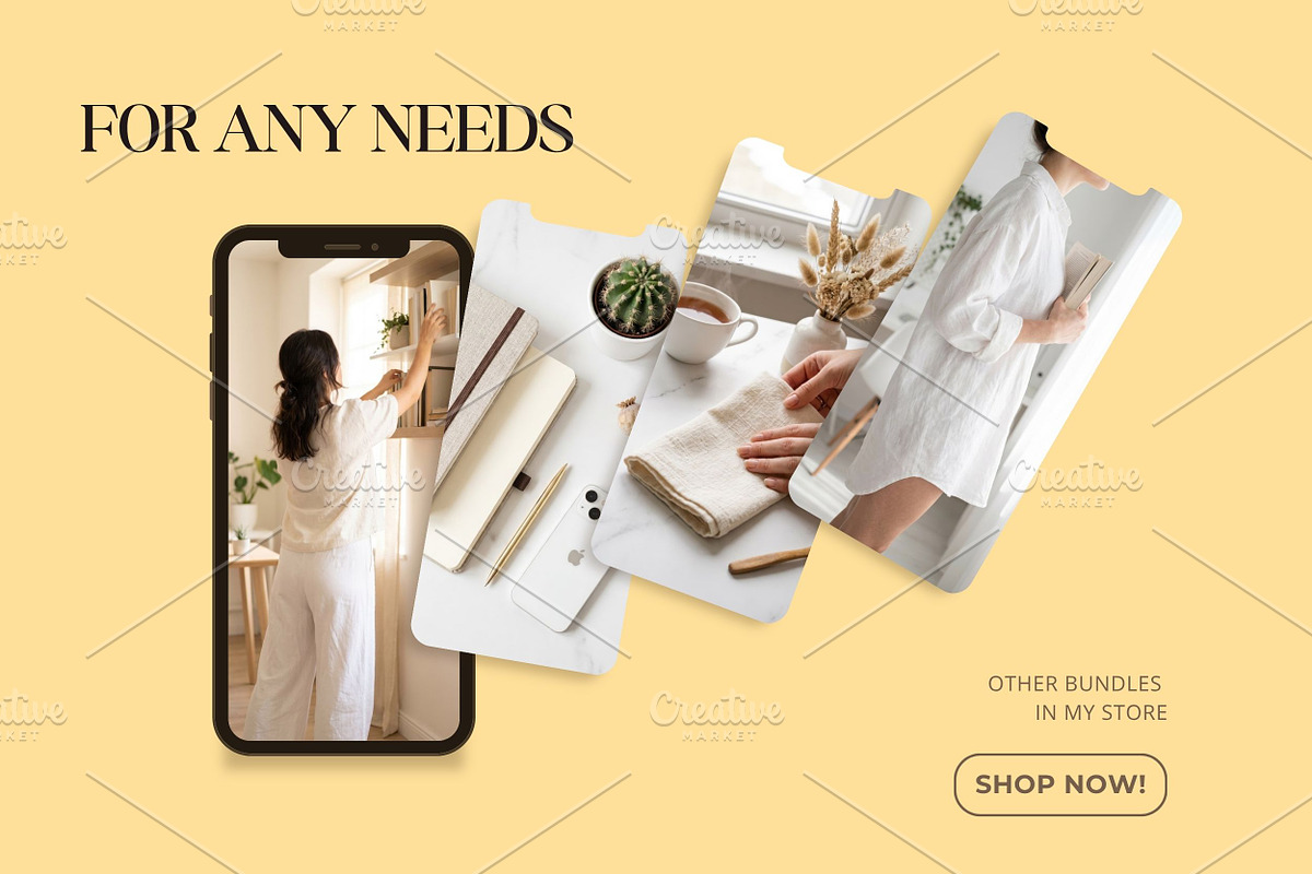 60 White Home Office Stock Photos, a Holiday Photo by Selenique Studio (Photo 5 of 9)