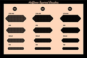 Heartfelt Halftone Vector Brushes, a Brush Add-On by BackYard Graphics Co. (Thumbnail 10 of 15)