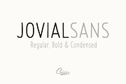 Jovial Sans Pro - Handwritten Fonts, a Sans Serif Font by Tom Chalky (Thumbnail 1 of 7)