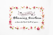 Blooming Heirloom-A Handwritten Font, a Handwritten Font by Lulu Ink Designs (Thumbnail 1 of 9)
