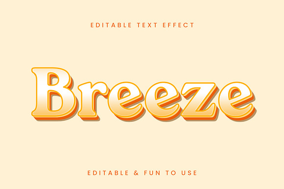 Golden Glossy 3D Text Effect preview 3