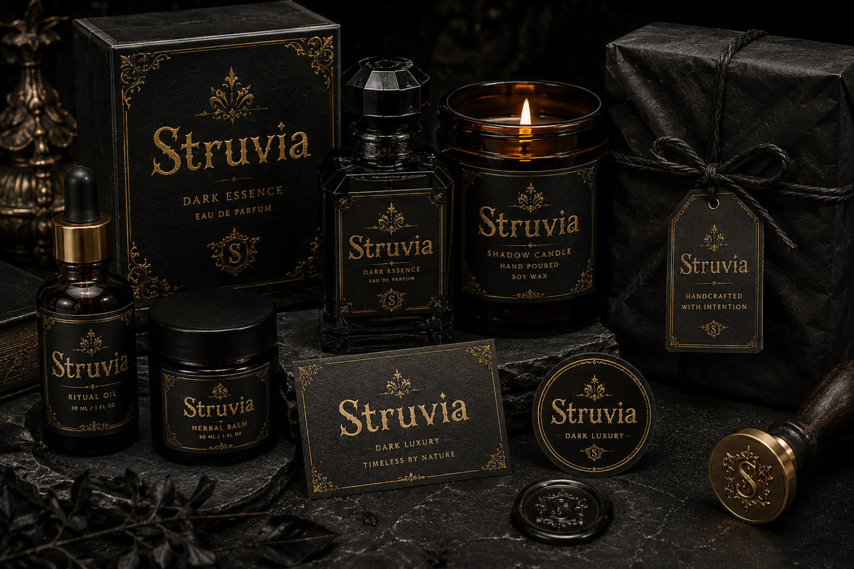 Struvia — Gothic Display Font, a Serif Font by Wow Magic (Photo 2 of 5)
