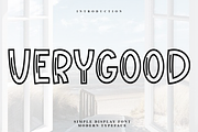 VeryGood, a Script Font by InermediaSTUDIO (Thumbnail 1 of 7)
